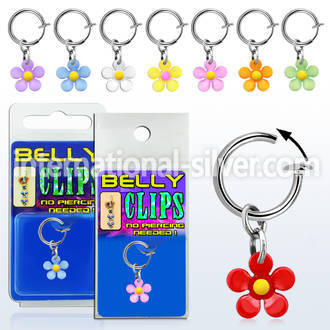 blcpt103 fake illusion hoops others belly button