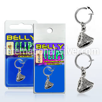 blcpt39 fake illusion hoops others belly button