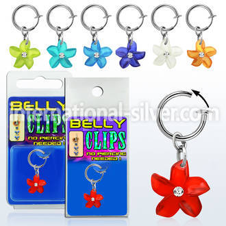 blcpt98 fake illusion hoops others belly button