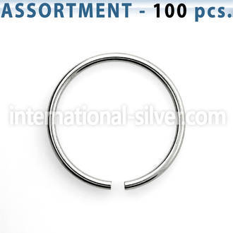 blk223a seamless segment rings surgical steel 316l eyebrow