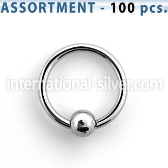 blk228a hoops captive rings surgical steel 316l nose