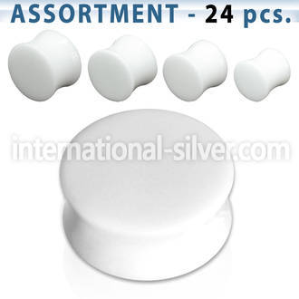 blk275 plugs gauges organic body jewelry ear lobe