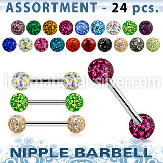 blk281 straight barbells surgical steel 316l monroe upper lip