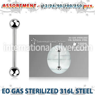 blk477 straight barbells surgical steel 316l eyebrow