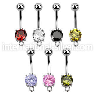 bnczh belly rings surgical steel 316l belly button