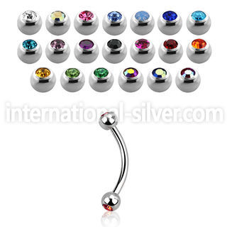 bne2c micro curved barbells surgical steel 316l eyebrow