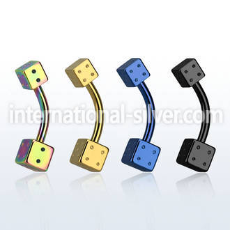 bnk2di belly rings anodized surgical steel 316l belly button