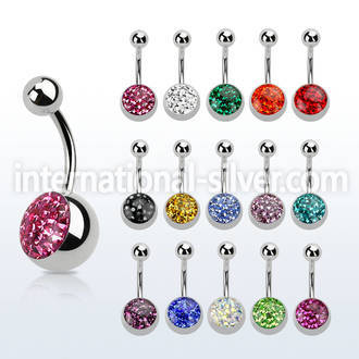 bnmtj15 belly rings surgical steel 316l belly button