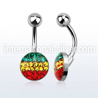 bnmtj18 belly rings surgical steel 316l belly button