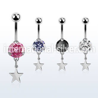 bnrz770 surgical steel belly bananas belly piercing