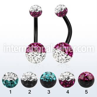 bnt2frge belly rings anodized surgical steel 316l belly button