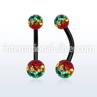 bnt2frsr belly rings anodized surgical steel 316l belly button