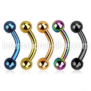 bntb4 belly rings anodized surgical steel 316l belly button