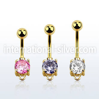 bntczh belly rings anodized surgical steel 316l belly button