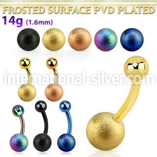 bntfo8 belly rings anodized surgical steel 316l belly button