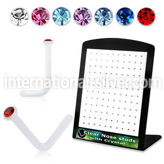 brac4sl acrylic nose screws and nose studs nose piercing