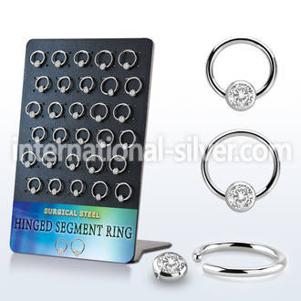 brbcrz2 surgical steel ball closure rings ear othersear lobe ear otherseyebrow helix septum tragus piercing