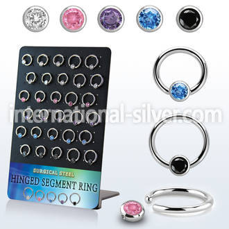 brbcrz4 surgical steel ball closure rings ear othersear lobe ear otherseyebrow helix septum piercing
