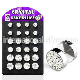 bripf5 cheaters  illusion plugs and tapers surgical steel 316l belly button