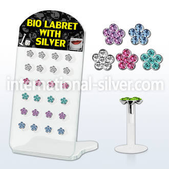 brlbi8 labrets lip rings bioflex ptfe labrets chin