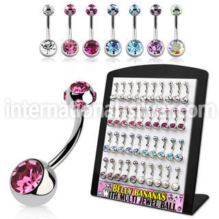 brmix25 belly rings surgical steel 316l belly button