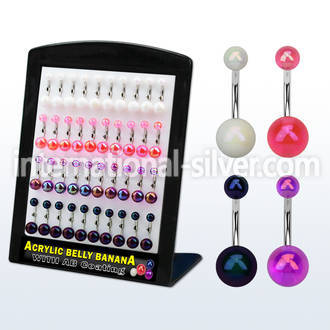 brmix29 belly rings surgical steel 316l belly button