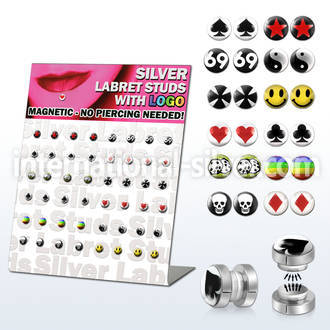 brmlg labrets lip rings silver 925 labrets chin