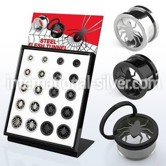 brpg146a tunnels gauges anodized surgical steel 316l ear lobe