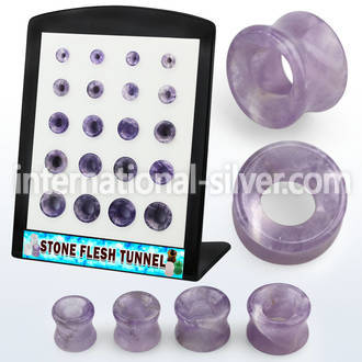 brpg194 tunnels gauges organic body jewelry ear lobe