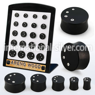 brpg208 tunnels gauges organic body jewelry ear lobe