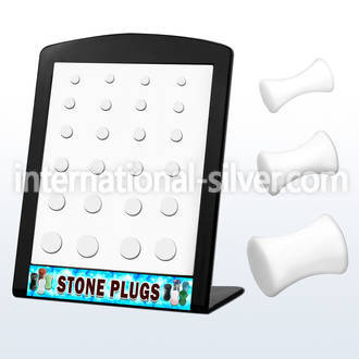 brpg47 plugs gauges organic body jewelry ear lobe