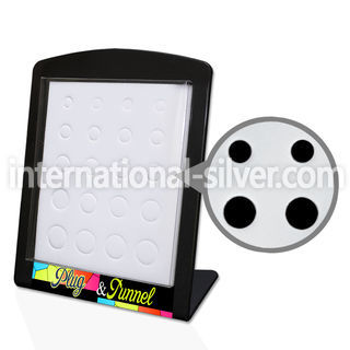 brpu3 displays acrylic body jewelry belly button