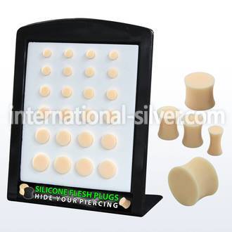 brsipg2 plugs gauges silicon body jewelry ear lobe