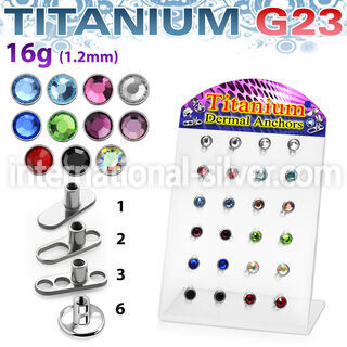 brtsa4 dermals titanium g23 implant grade belly button