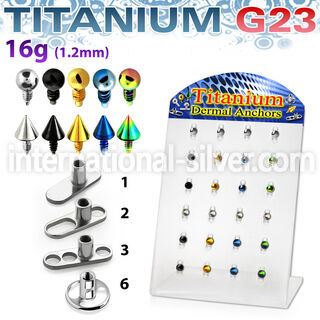 brtsa5 dermals titanium g23 implant grade belly button