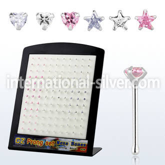 brzbmm nose bone silver 925 nose