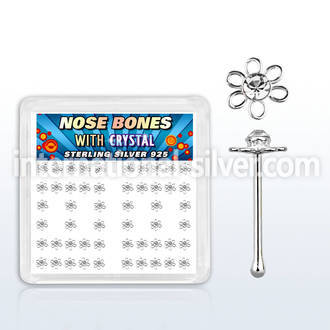 bxfl2c nose bone silver 925 nose