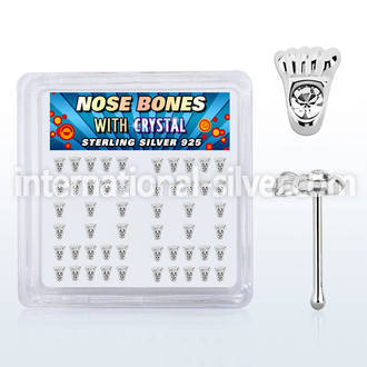 bxftc nose bone silver 925 nose