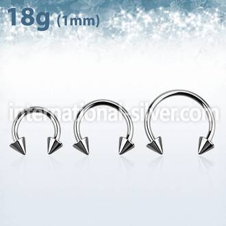 cb18cn3 horseshoes surgical steel 316l eyebrow