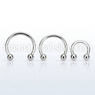 cbeb horseshoes surgical steel 316l belly button