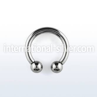 cbr8 horseshoes surgical steel 316l belly button