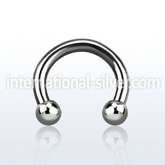cbs horseshoes surgical steel 316l belly button