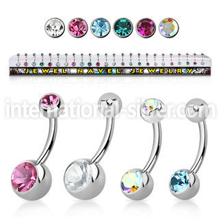 dabnc belly rings surgical steel 316l belly button
