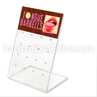 dac16 displays acrylic body jewelry belly button