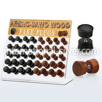 dacb162 cheaters  illusion plugs and tapers organic body jewelry ear lobe