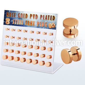 dacb212 cheaters  illusion plugs and tapers anodized surgical steel 316l ear lobe