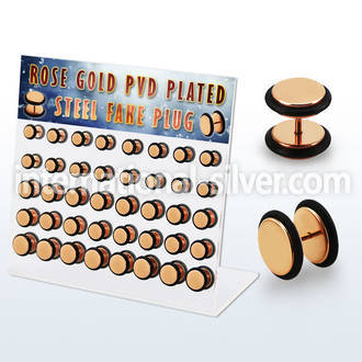 dacb215 cheaters  illusion plugs and tapers anodized surgical steel 316l ear lobe