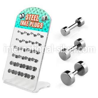 dacb70 cheaters  illusion plugs and tapers surgical steel 316l belly button