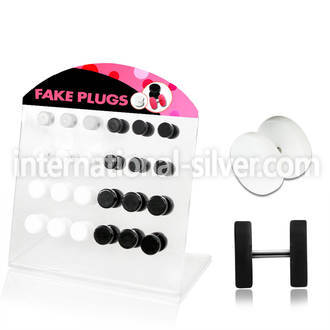 dacb78a cheaters  illusion plugs and tapers acrylic body jewelry belly button