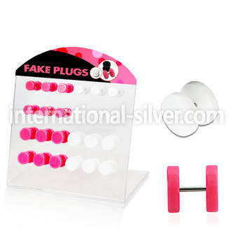 dacb78b cheaters  illusion plugs and tapers acrylic body jewelry belly button